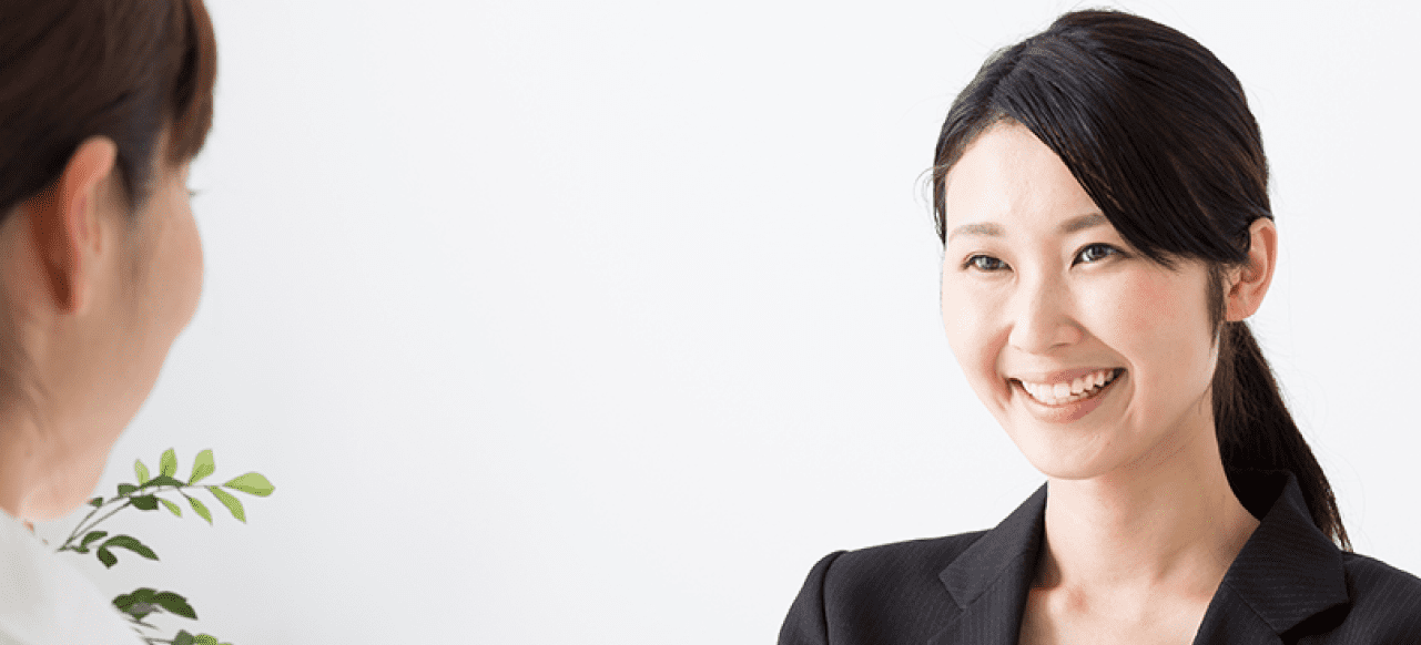 面談をしているイメージ